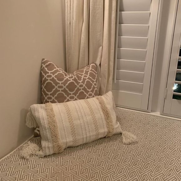 Boho Throw Pillow Cover Decorative Farmhouse Case Bohemian Cottage Decor 12x20 - Picture 15 of 15